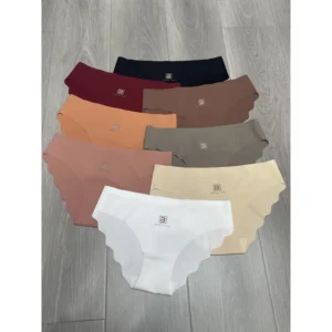 Bombacha, talle M-XL, 12 u. por paquete, 8 colores