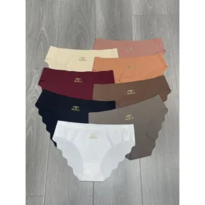 Bombacha, talle M-XL, 12 u. por paquete, 8 colores