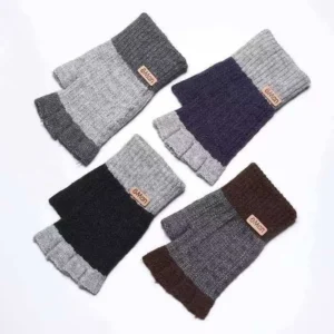 Guantes medio dedo, 12 pares por paquete, 4 colores