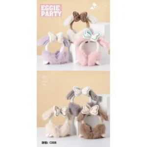 Moño para el pelo plegable, 12 u. por paquete OPP, 5-6 colores