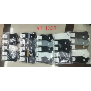 Medias de hombre algodón y poliéster, 10 pares por paquete