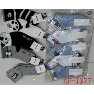 Medias infantiles algodón y poliéster, 10 pares por paquete