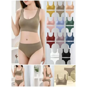 Conjunto deportivo (top + short), talle único, 12 u. por paquete, 10 colores