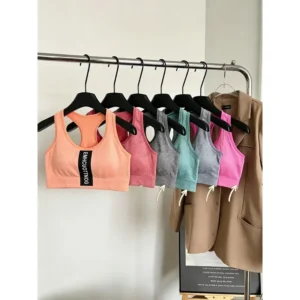Top deportivo, talle único, 12 u. por paquete, 6 colores
