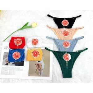 Tanga de seda helada, talle XL-2XL, 12 u. por paquete
