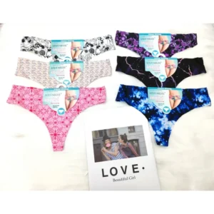 Tanga sin costuras, talle XL-2XL, 12 u. por paquete
